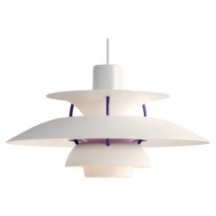 Minicolgante PH5 "Classic White" de Poul Henningson para Louis Poulsen