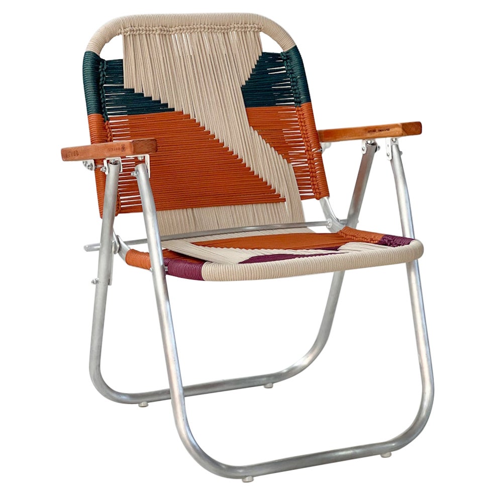 Beach chair Japú Trama Classic 2 - Outdoor area -Garden and Lawn - Dengô Brasil  For Sale