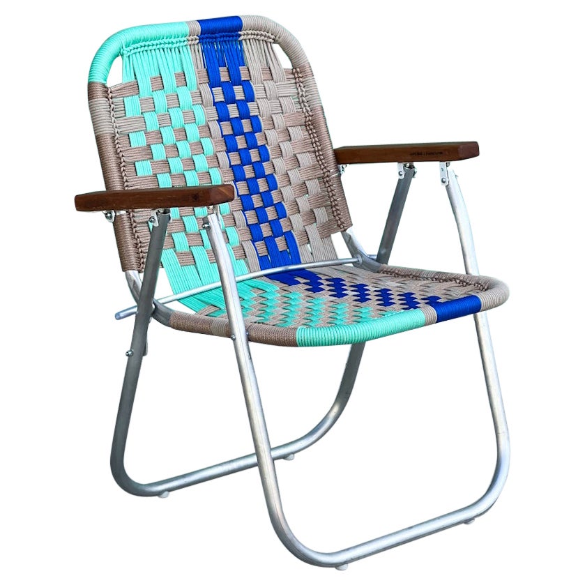 Beach chair Japú Trama 9 - Outdoor area - Garden and Lawn - Dengô Brasil  For Sale