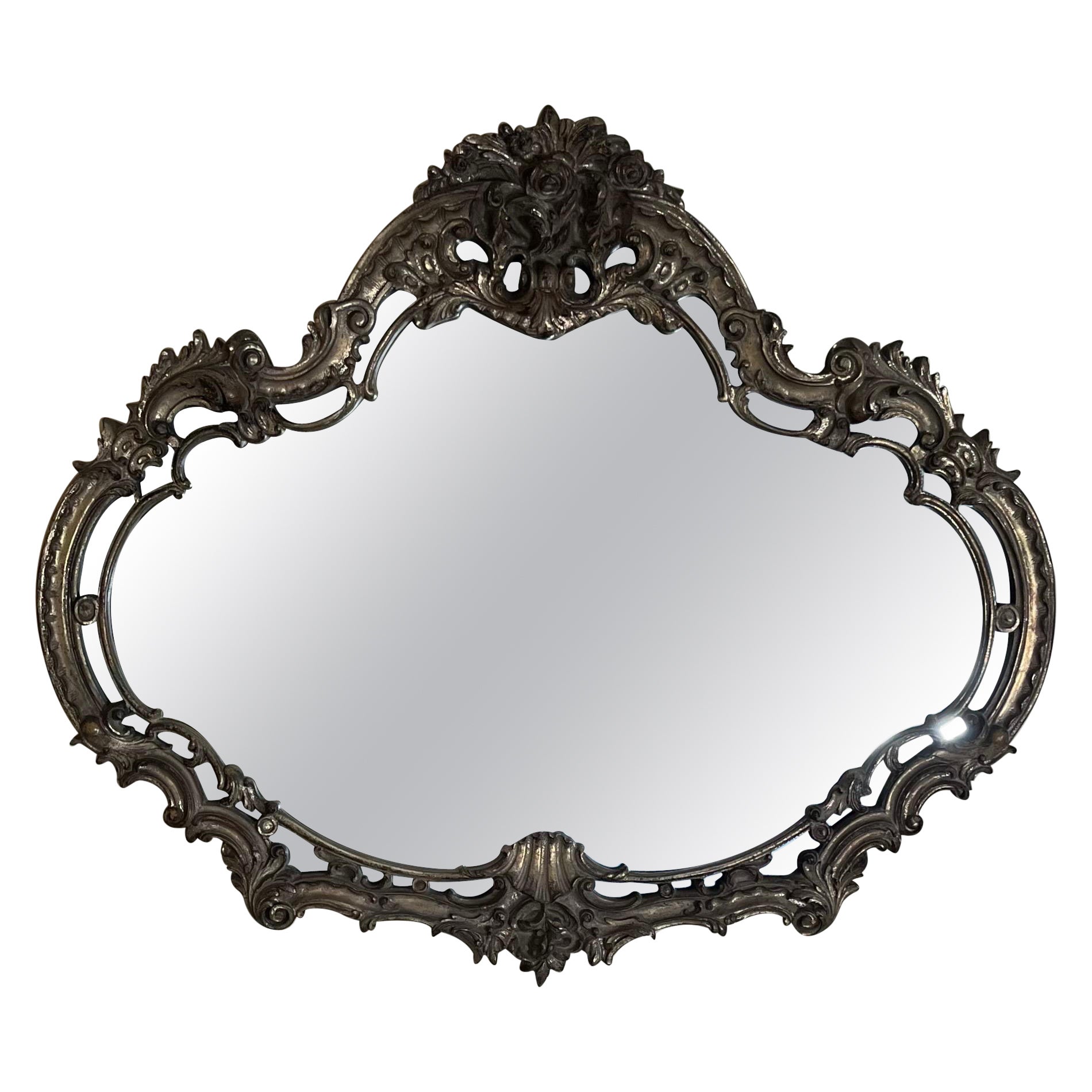 Turner Rococo Carved Mirror For Sale