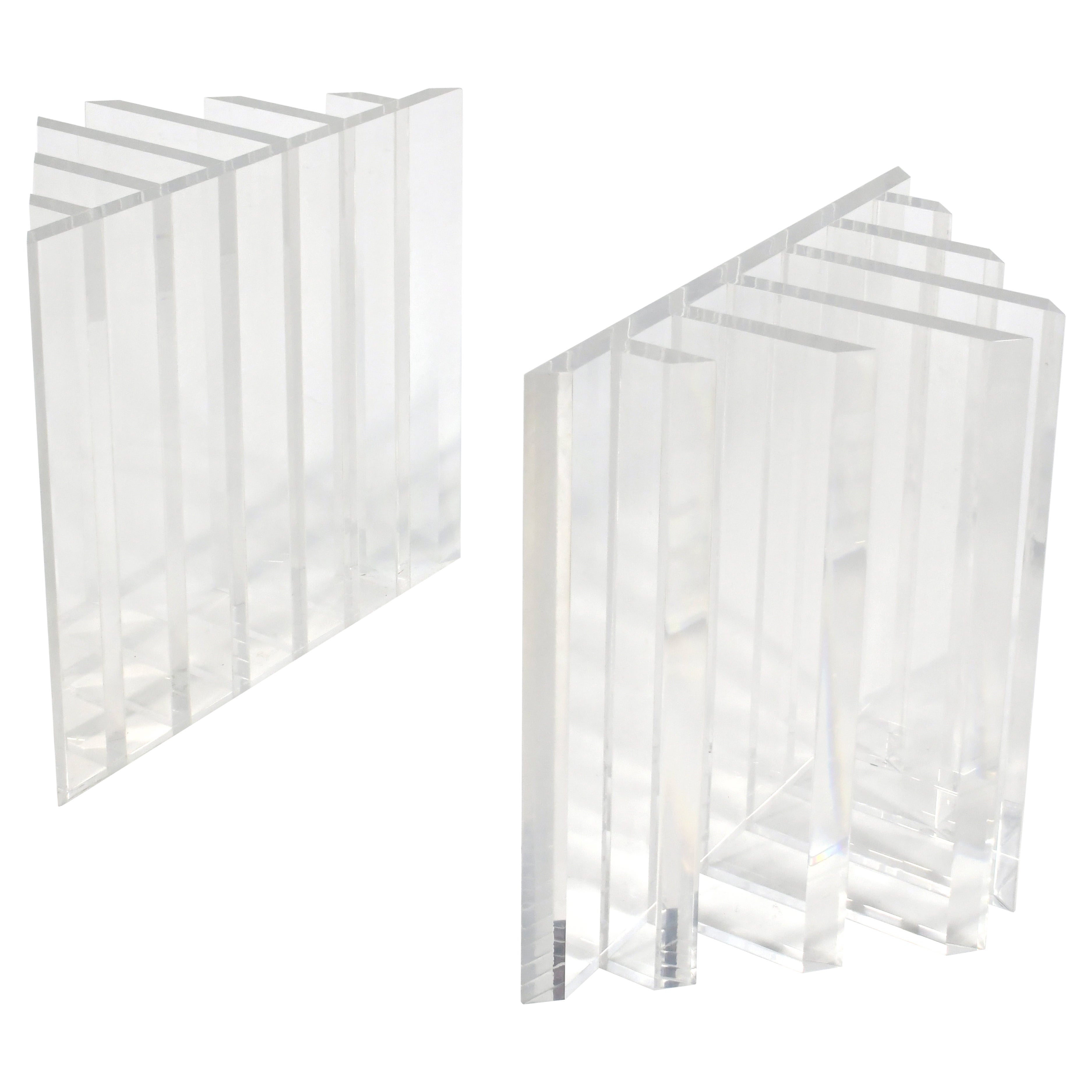 Bases de table Lucite de John Mascheroni