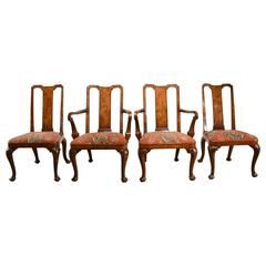 Fine Set of Four 18th Century Mahogany Chairs