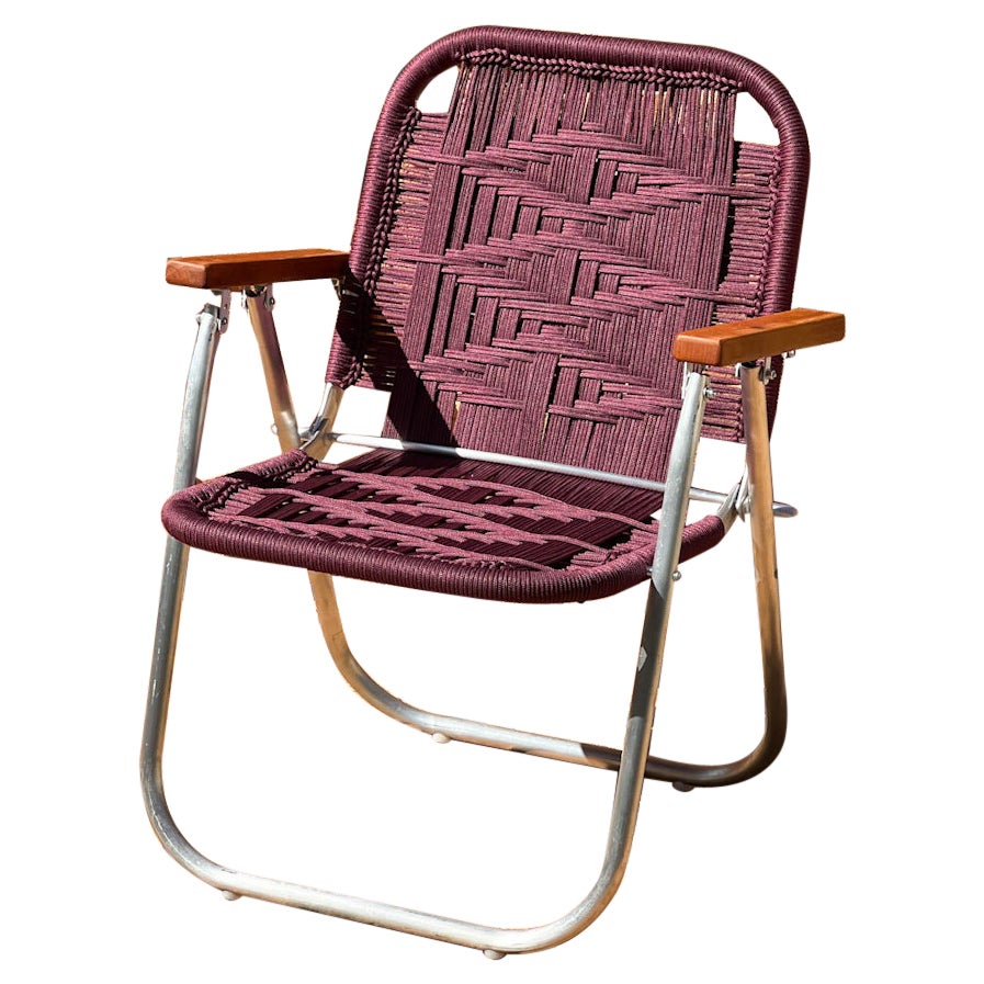 Beach chair Japú Trama 3 - Outdoor area - Garden and Lawn - Dengô Brasil  For Sale