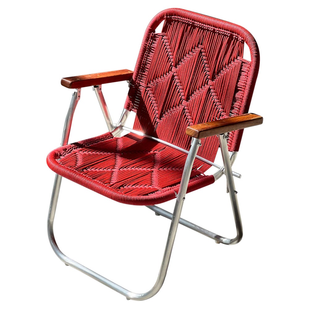 Beach chair Japú Trama 2 - Outdoor area - Garden and Lawn - Dengô Brasil  For Sale