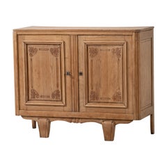 French Natural Oak Cabinet, 1940