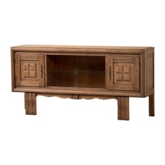  OAK Credenza aus den 1940er Jahren, Frankreich