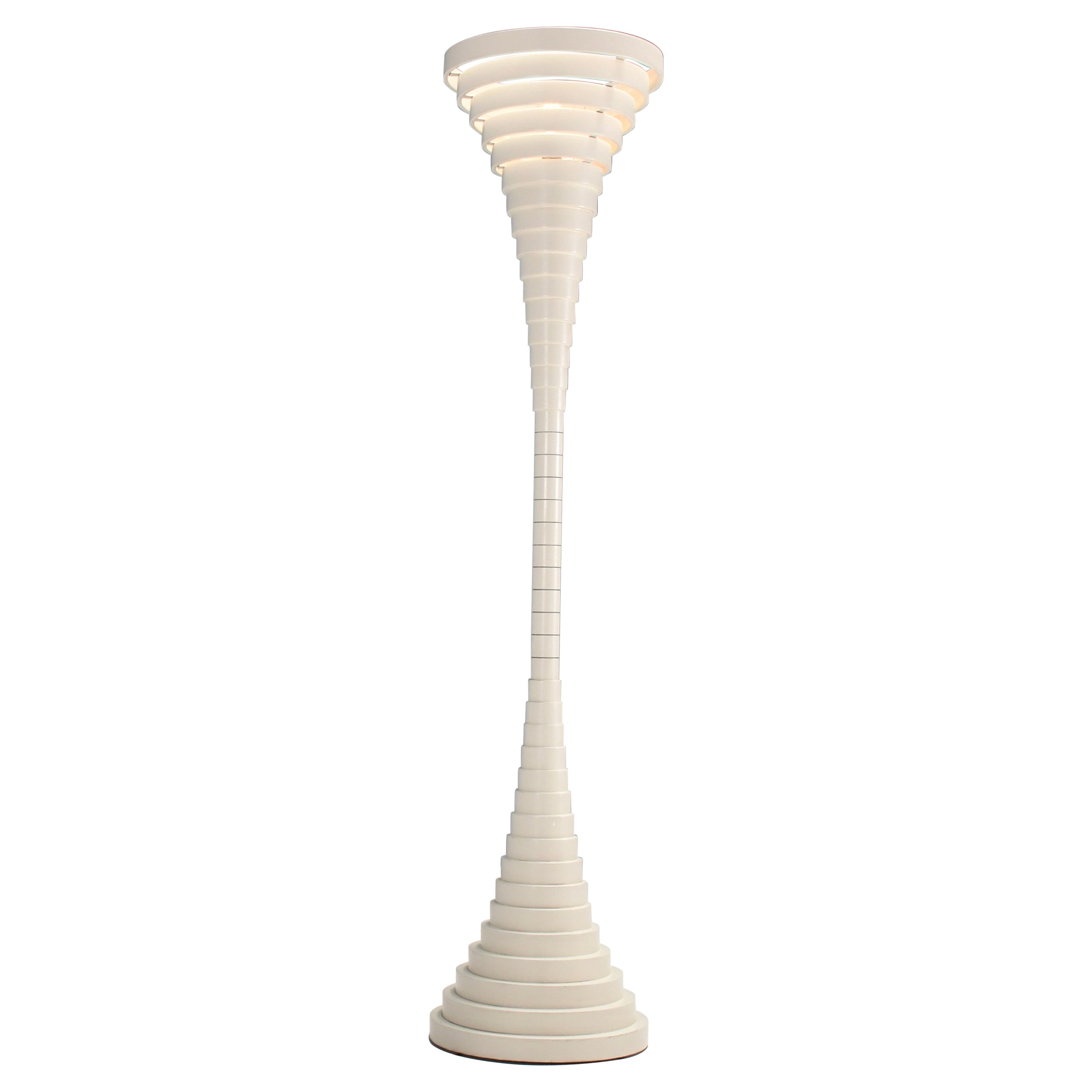  ‘Helga’ Floor Lamp by Silvio Bilangione and Paolo Portoghesi for Fumagalli For Sale