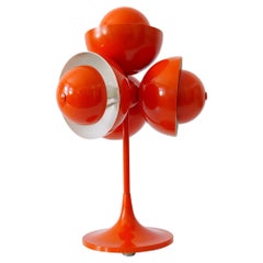 Exceptional & Lovely Mid-Century Modern Flowerpot Table Lamp, Germany, 1970s