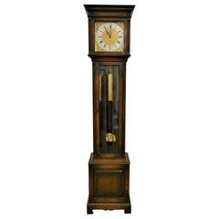 Used Edwardian Oak Csed Westminster Chiming Longcase Clock