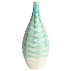 Vase à motif de bouteille en jade