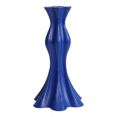 Small Candlestick in Cobalt