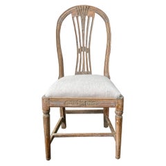 18th century Swedish Gustavian Period Side Chair