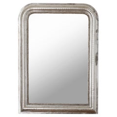 A Louis Philippe Silvered Mirror