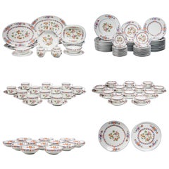 Retro 133 Piece House of Puiforcat Kiang She Dinner Service for 12 by Limoges, France