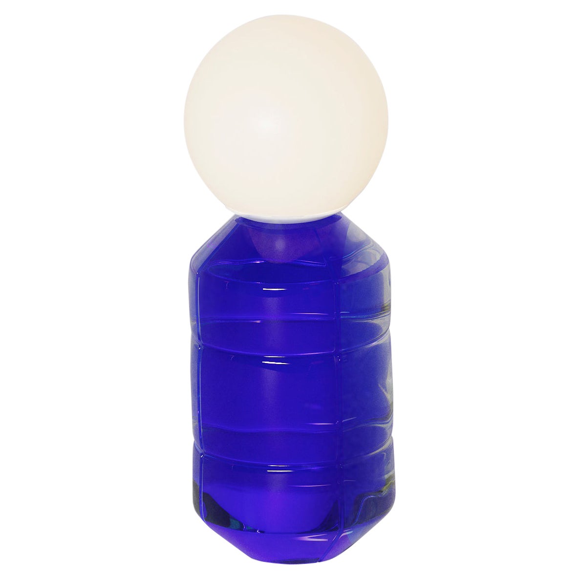 Table Glass Lamp “Navazi” 110x290 mm Modern Blown Lighting with Glass ...