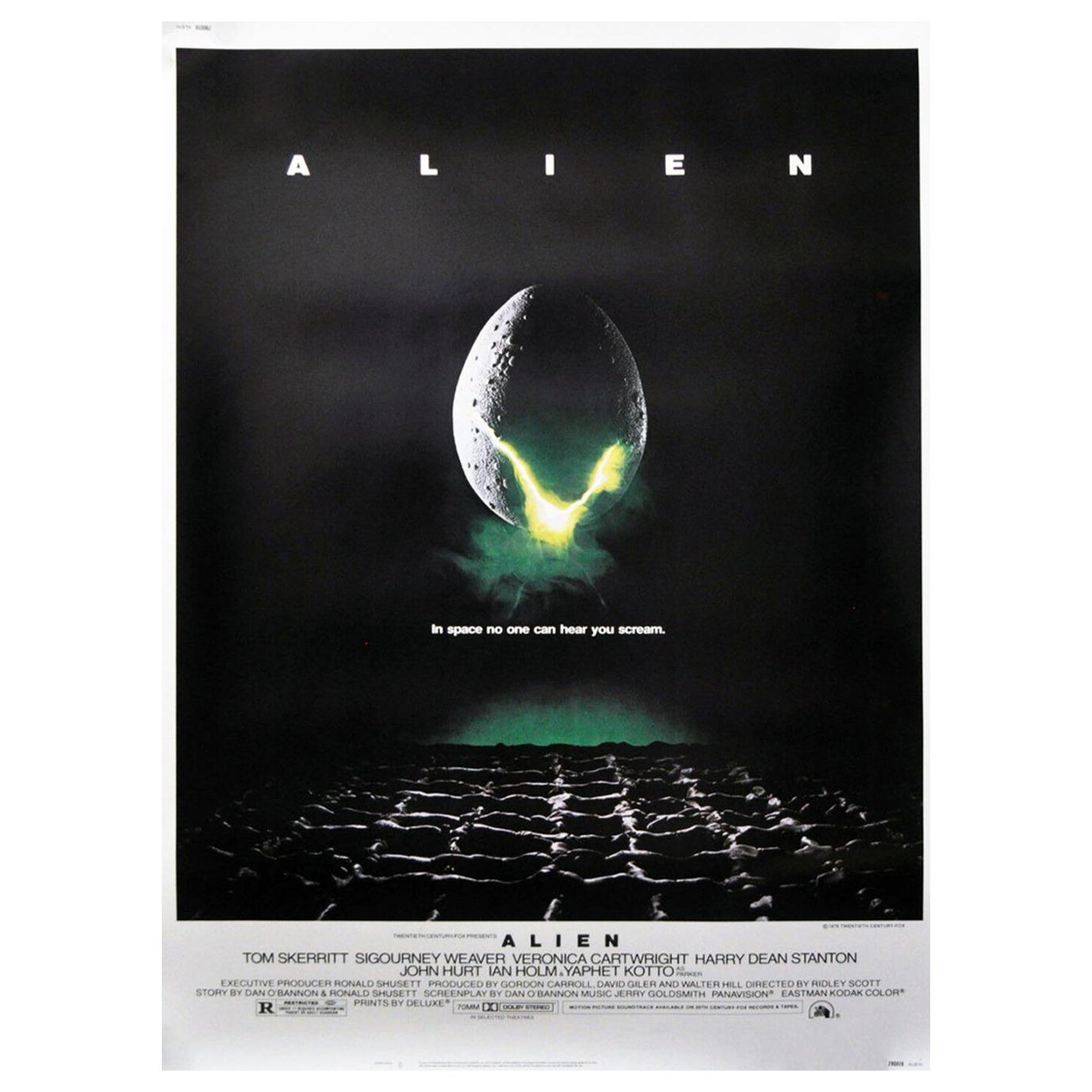 1979 Alien Original Vintage Poster