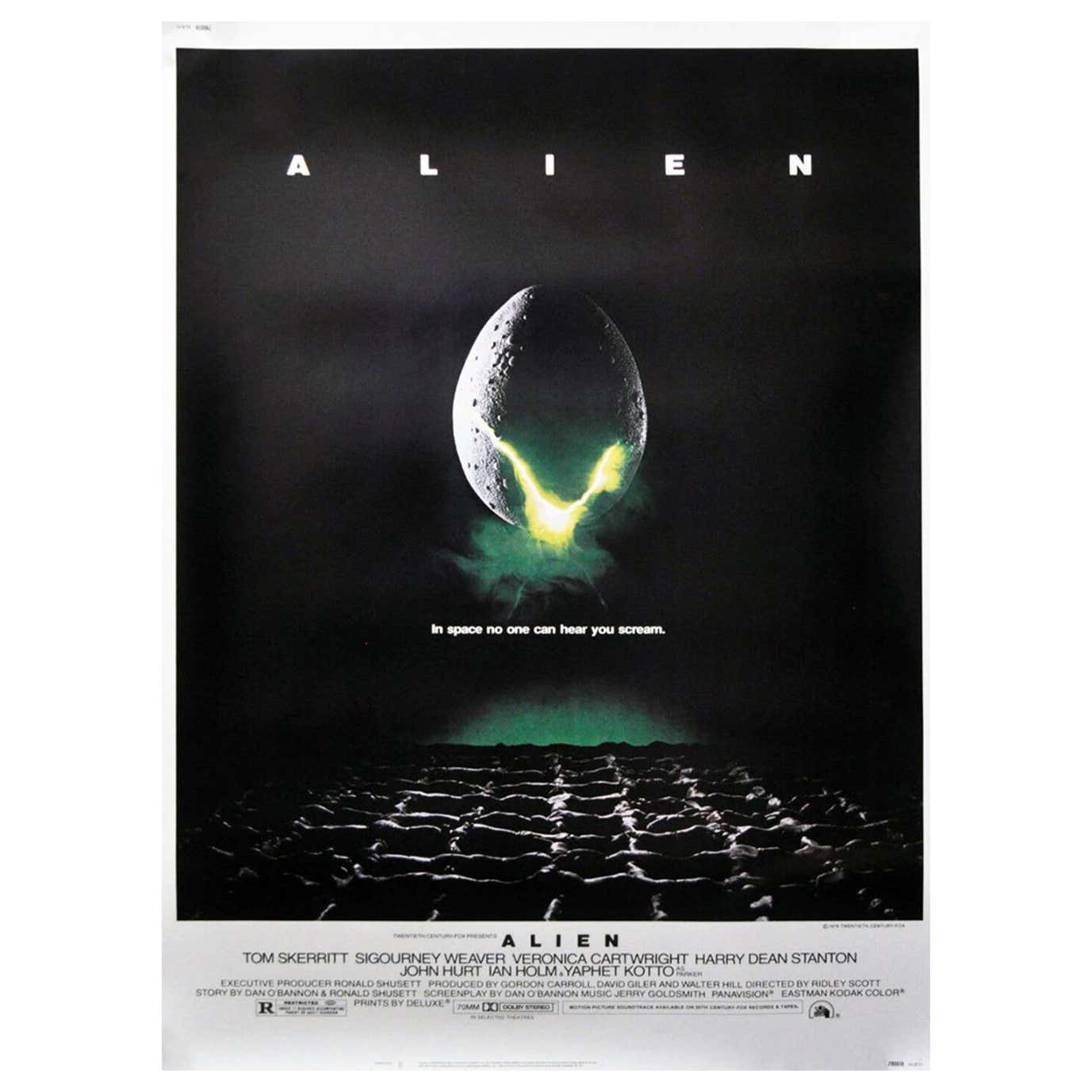 1979 Alien Original Vintage Poster For Sale at 1stDibs