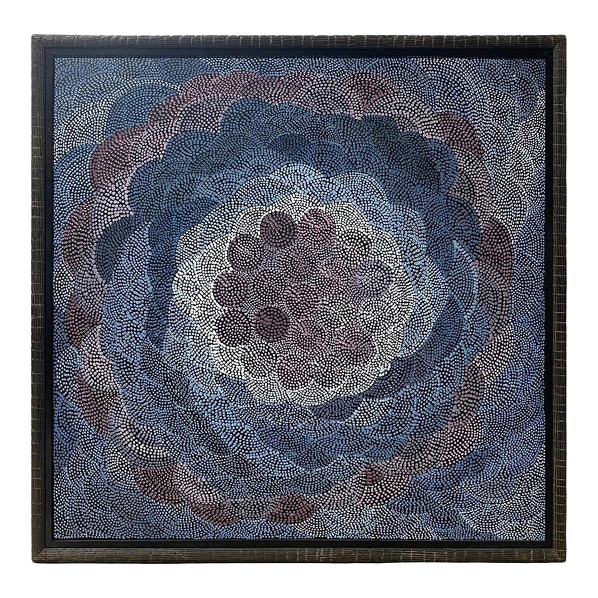 Arte aborigen australiano Janet Forrester Pintura Ngala Sueño de la Vía Láctea, 1994