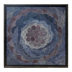 Peinture aborigène australienne Ngala de Janet Forrester, « Milky Way Dream », 1994