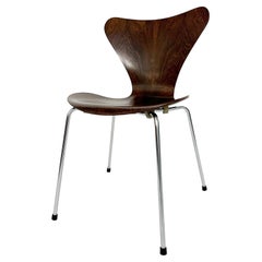 Arne Jacobsen Rosewood Chair Series 7 Fritz Hansen Denmark 1968