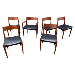 Arne Hovmand-Olsen set of 6 Dining Chairs