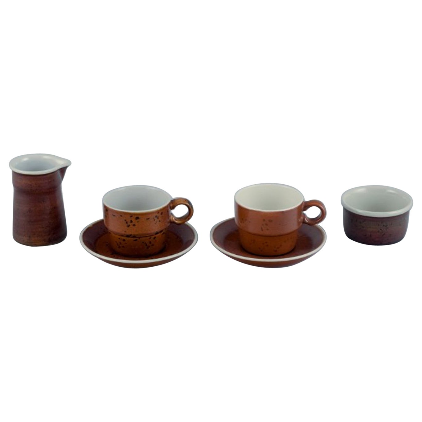 Stig Lindberg for Gustavsberg. COQ, coffee set. Ca 1970s For Sale