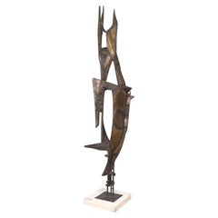 Vintage Constantin Andreou monumental sculpture 280 cm