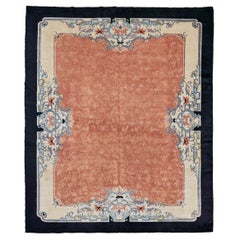 Antiker chinesischer Pekinger Teppich