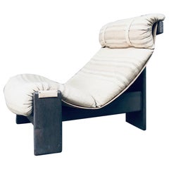 Retro Midcentury Modern Design Tripod Sling Lounge Chair by Durlet, Belgium 1970's