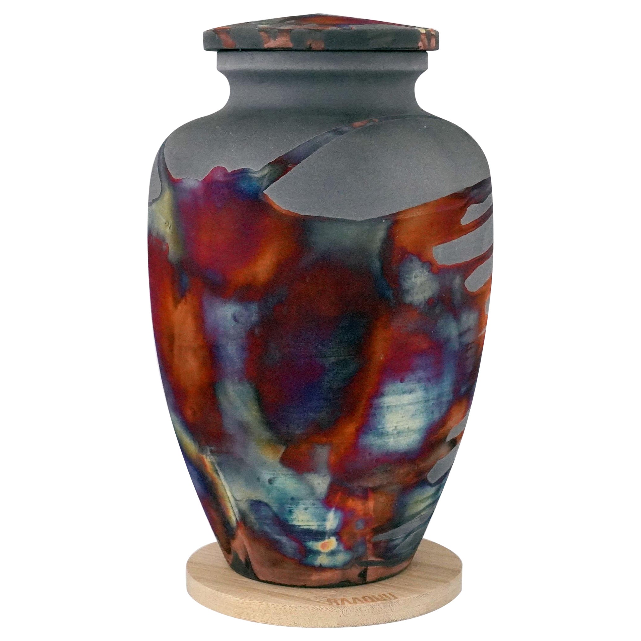 Raaquu Raku Fired Omoide Urn in S/N8000129 Art Series, Malaysia