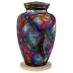 Raaquu Raku Fired Omoide Urn in S/N8000101 Art Series, Malaysia