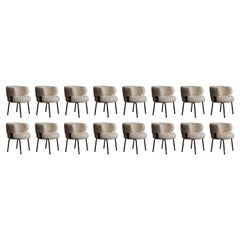 Gianni Moscatelli Dining Chairs for Formanova, 1968, Set of 16