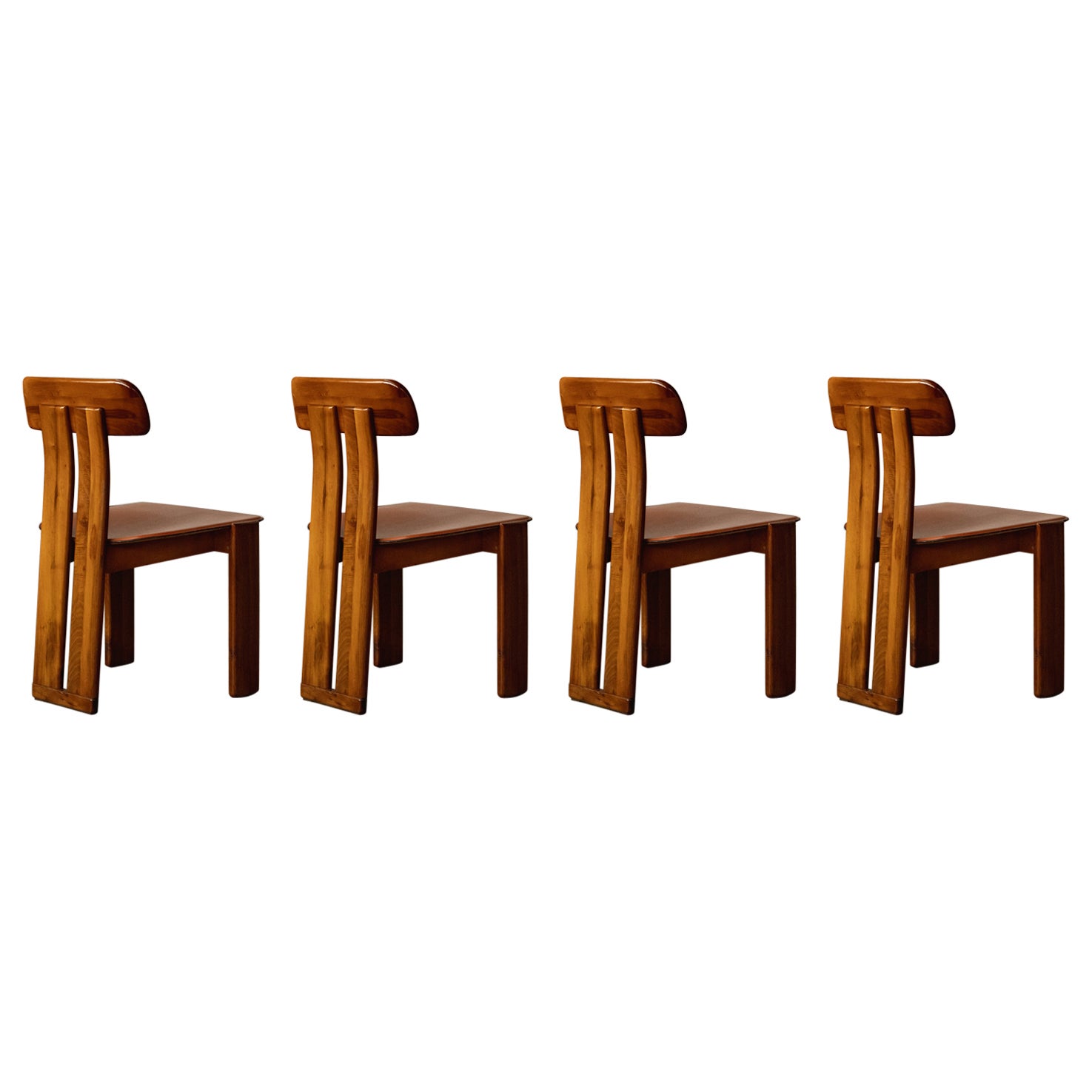 Mario Marenco "Sapporo" Chairs for Mobil Girgi, 1970, Set of 4 For Sale