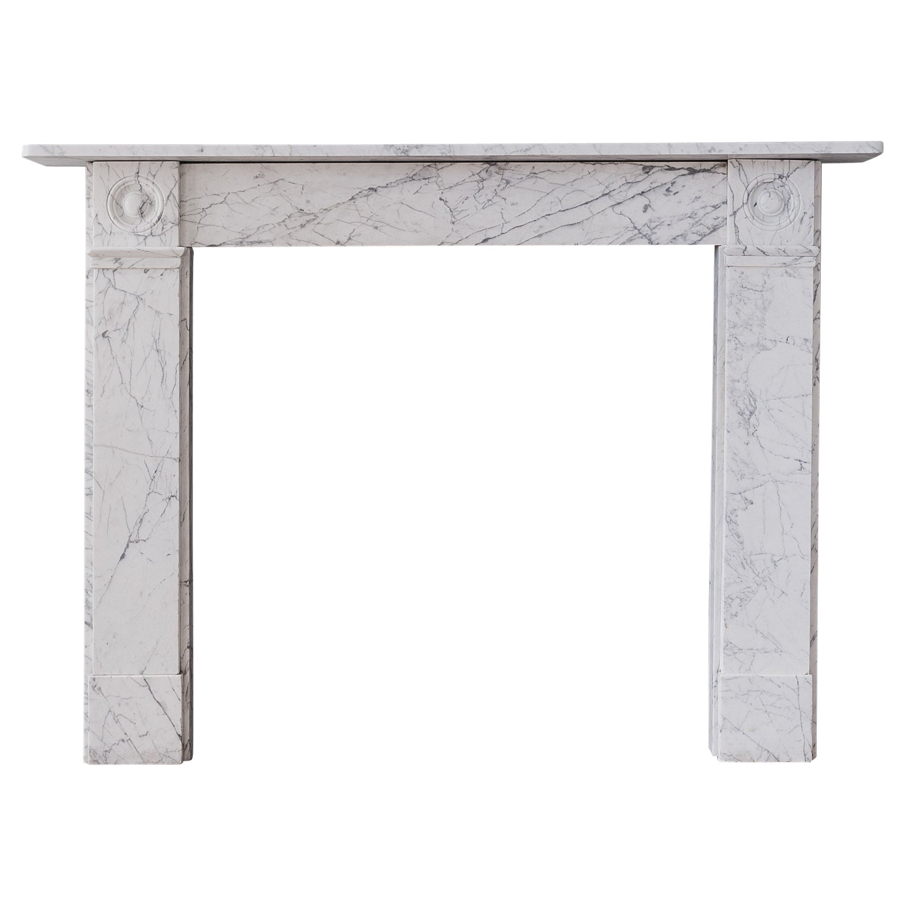 English Regency Marble Fireplace