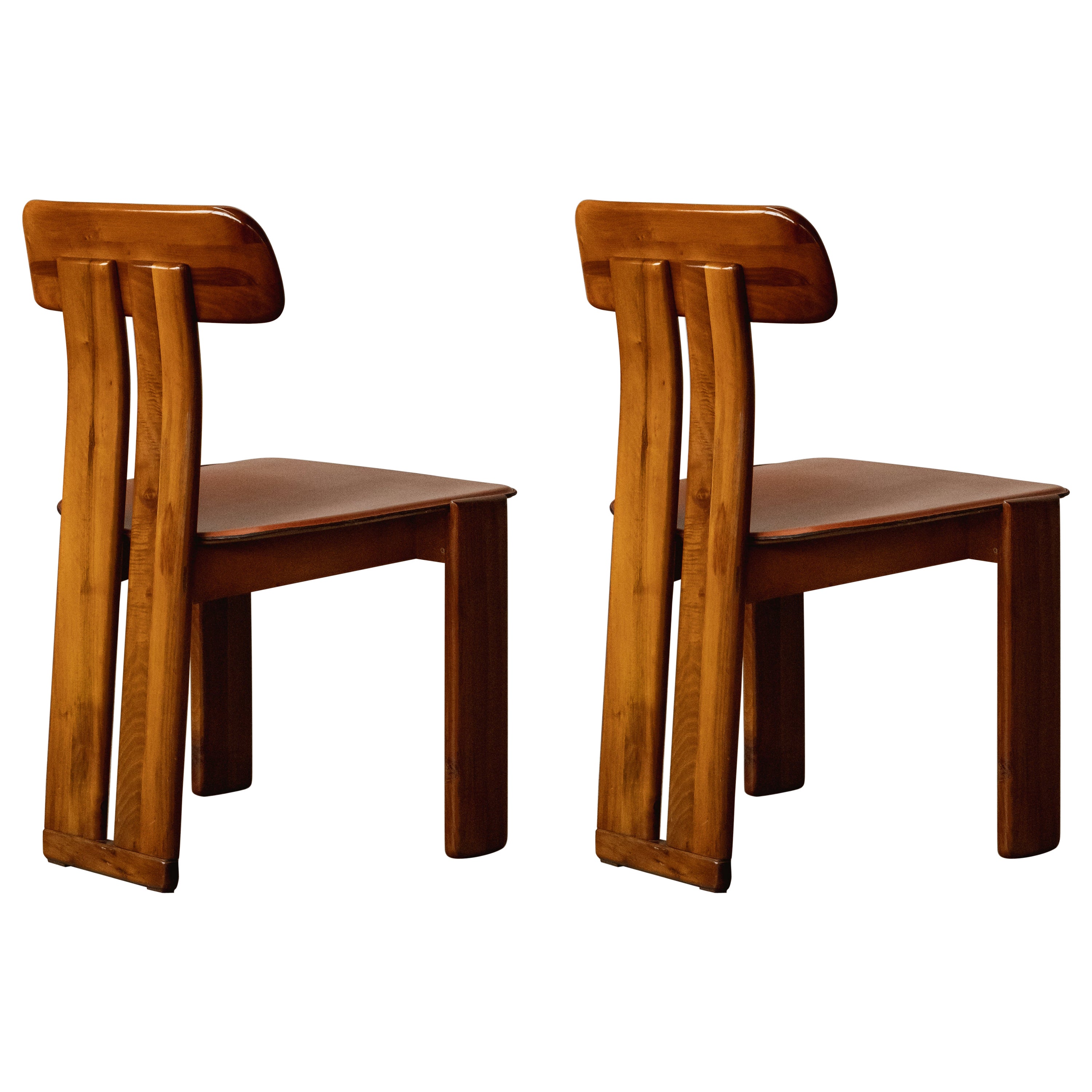 Mario Marenco "Sapporo" Chairs for Mobil Girgi, 1970, Set of 2 For Sale