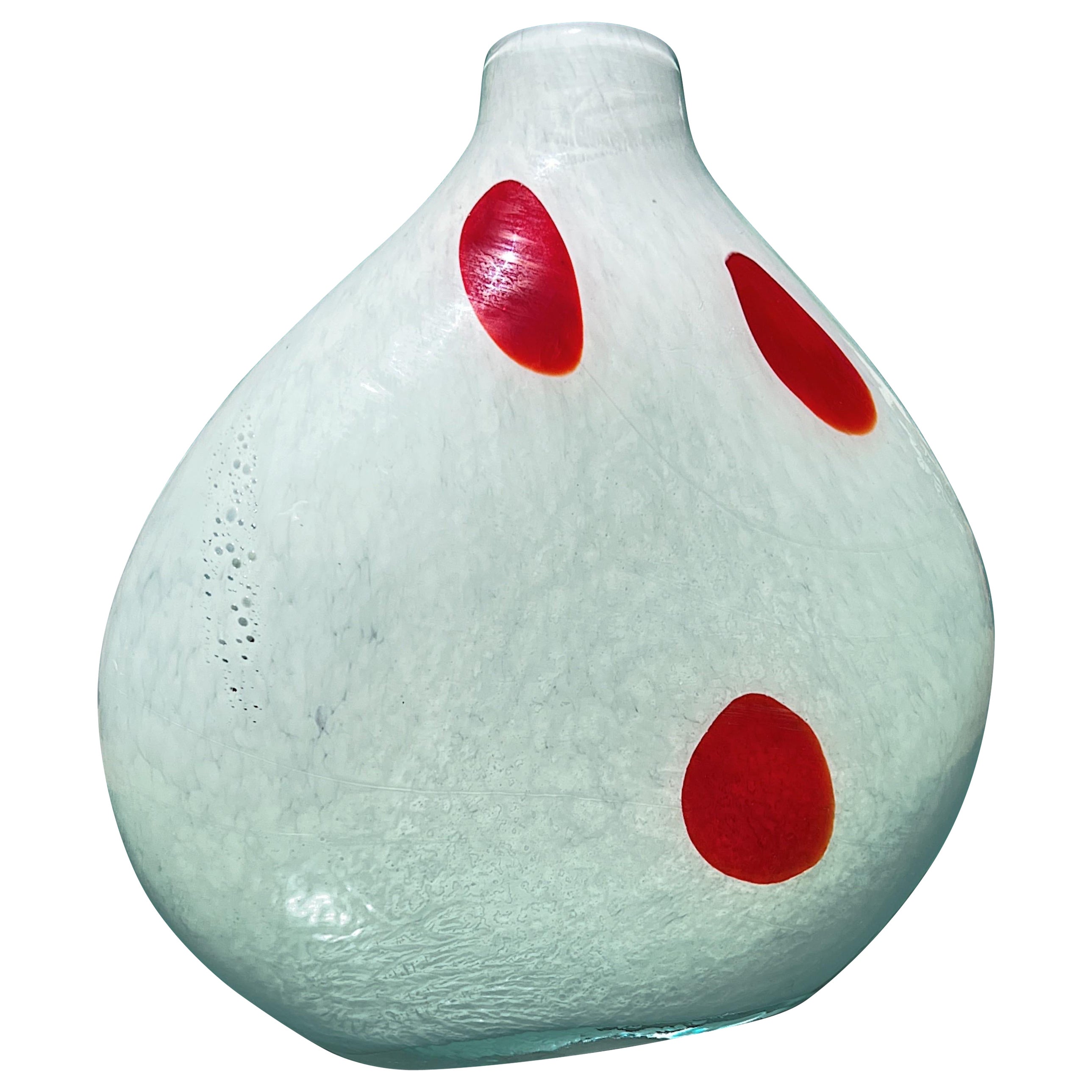 Murano glass vase designed by Dino Martens, 1940 For Sale