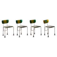 Gaetano Pesce “543 Broadway” Chairs for Bernini, 1993, Set of 4