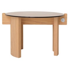 Table basse KITA LIVING Flow Mini -  Verre fumé