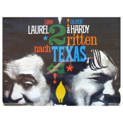  Laurel&Oliver Hardy 2 ritten nach texas/Way Out West Gunther Kieser '60 movie