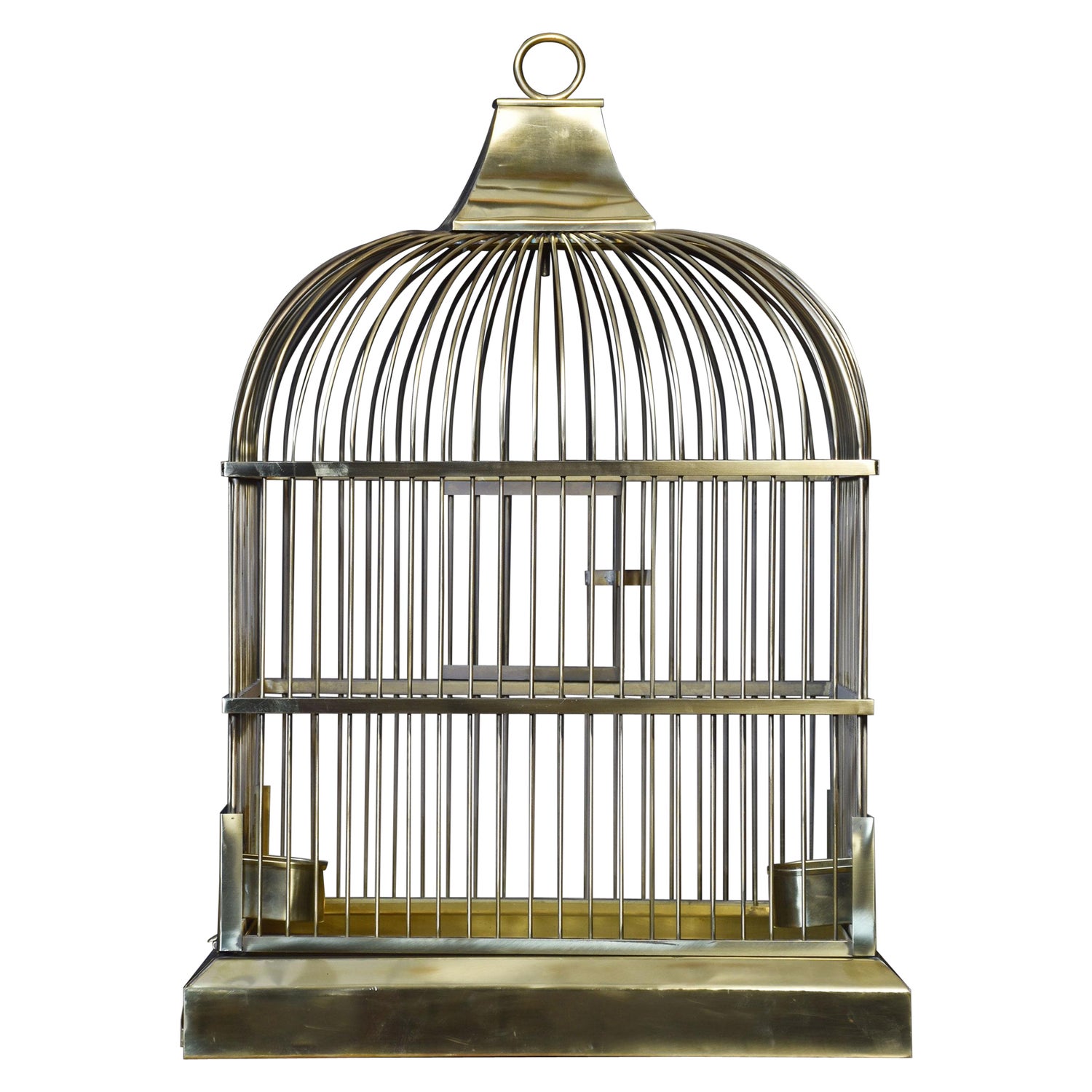 Brass Birdcage at 1stDibs  brass bird cage, vintage brass bird cage,  antique brass bird cage