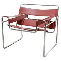 Vintage Wassily B3 armchair by Marcel Breuer