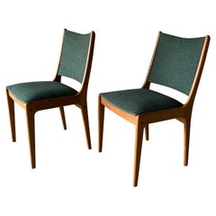 Paire de chaises Johannes Andersen éditées par Uldum Mobelfabrik