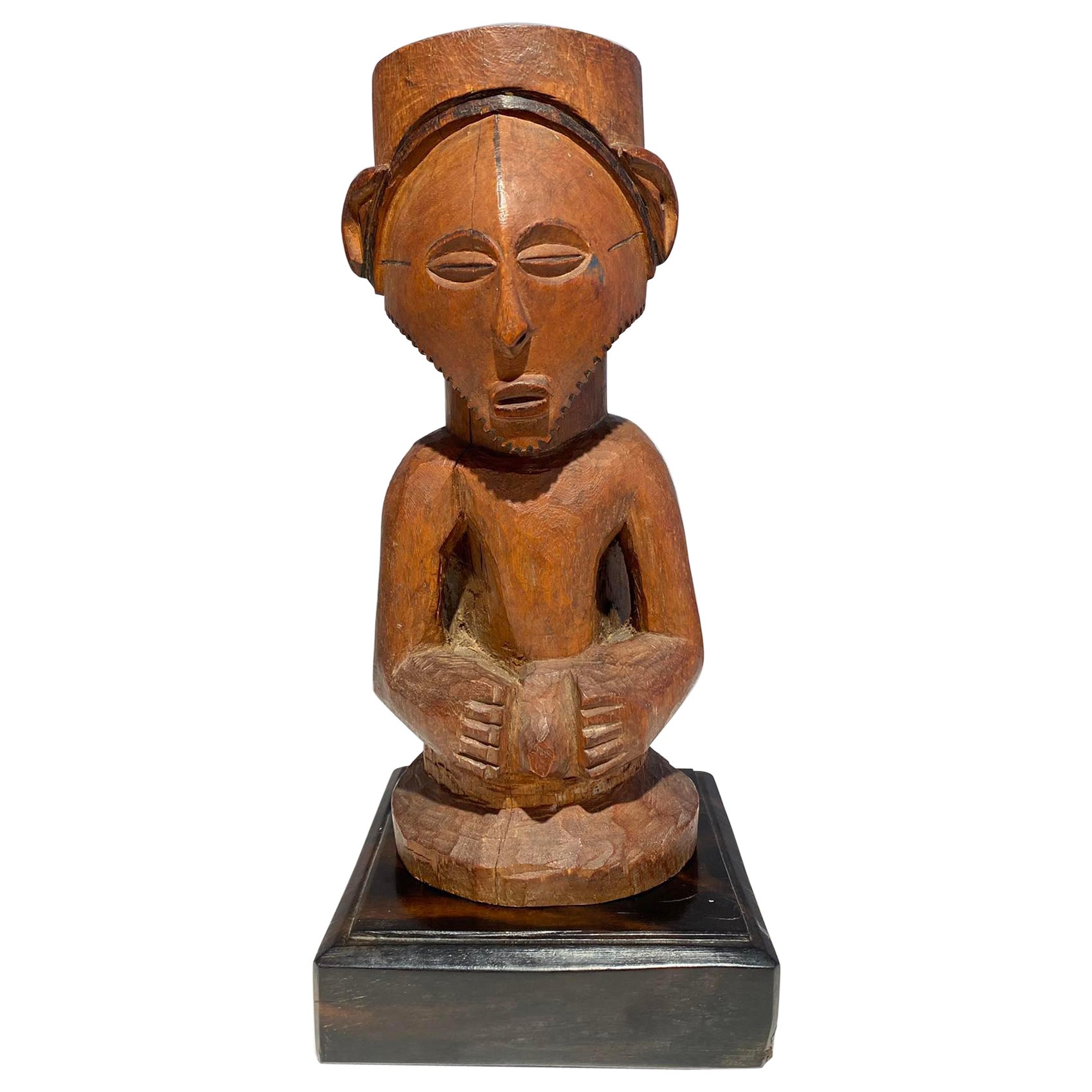 Kusu wooden ancestor ca 1900 DR Congo Africa Central African Tribal Art