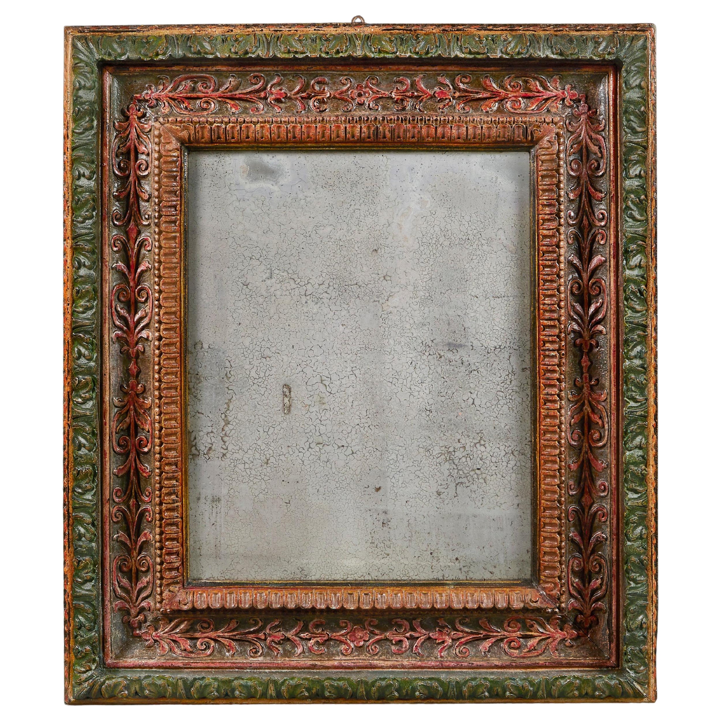 A Late 19th Century Roman Pier Mirror