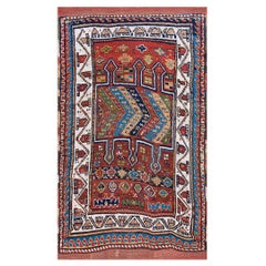 Early 20th Century N.E. Persian Quchan " Kordi" Rug ( 3'6''x 6'4'' - 107 x 193 )