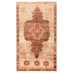 Türkischer Stammeskunst-Kars Vintage-Teppich. 7 Fuß x 12 Fuß