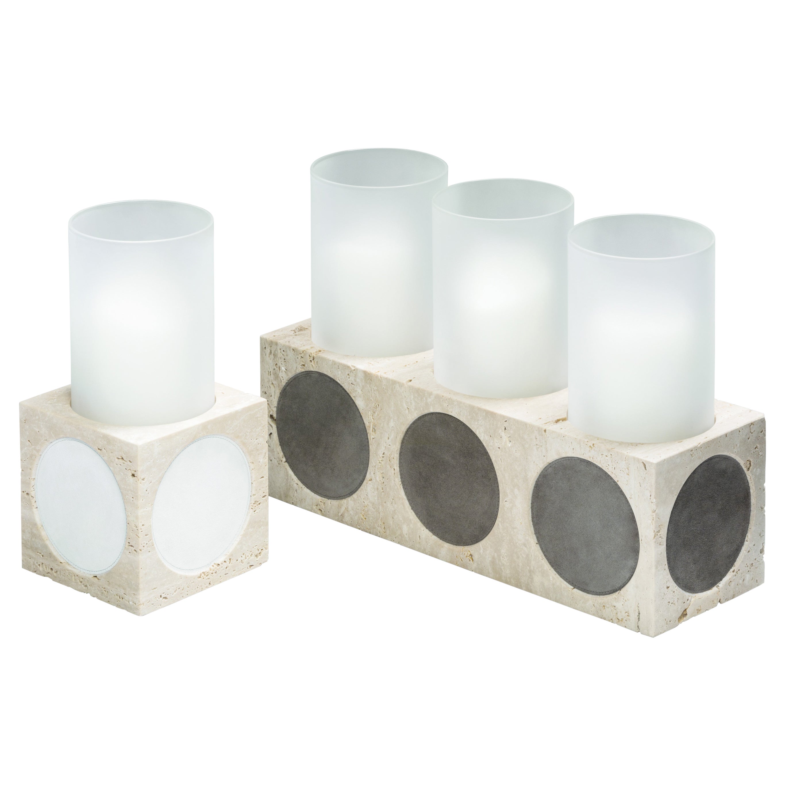 Palazzo Candle Holder Triple -- Stephane Parmentier x Giobagnara

Available in printed calfskin, suede, nappa finish.

Embracing sleek designs and beautiful materials, the Stephane Parmentier Collection for Giobagnara epitomizes a commitment to