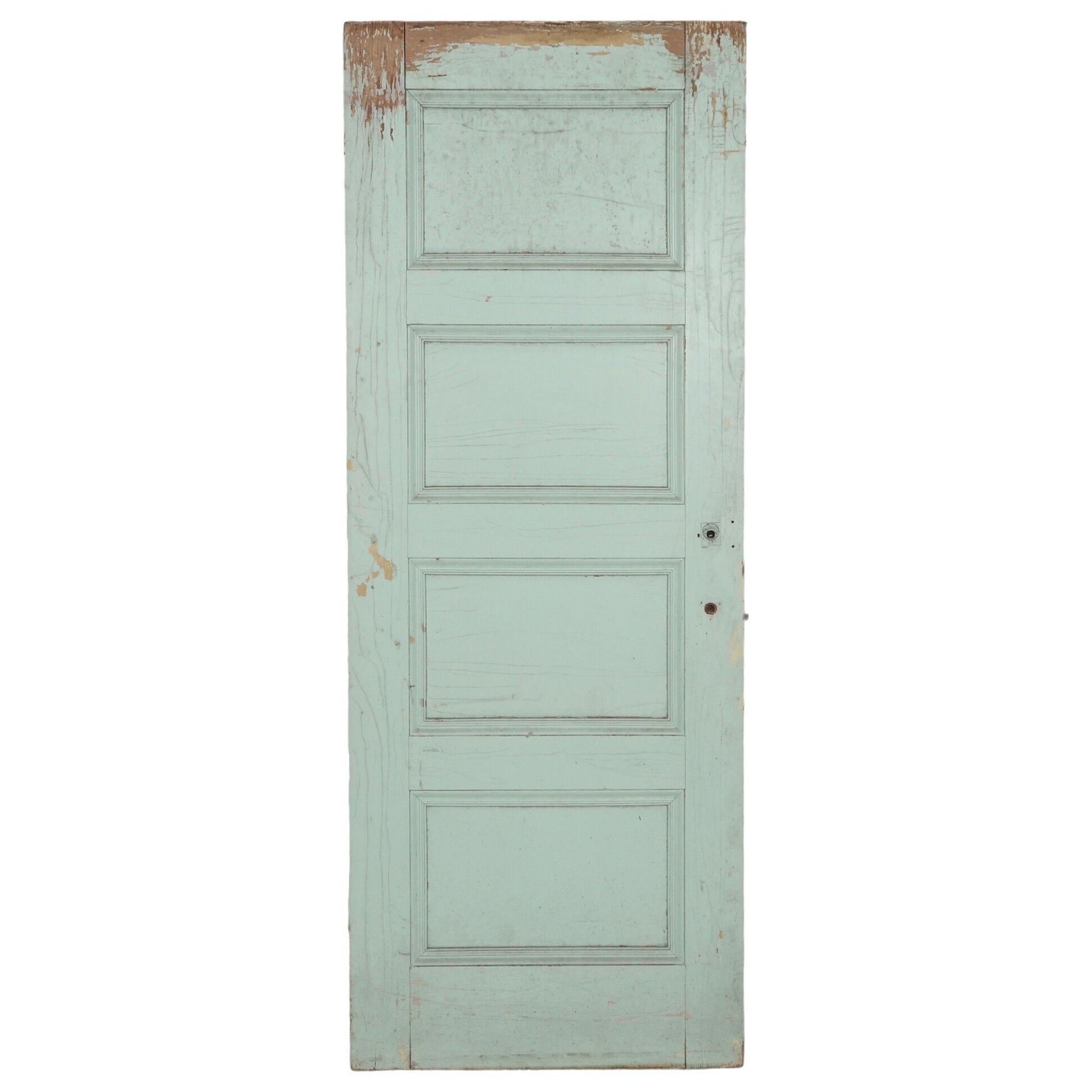 Paneled Wooden Door