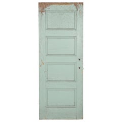 Vintage Paneled Wooden Door