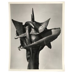 F. L. Kennett, "Bryan Kneale, Head", original 1950s black and white photograph